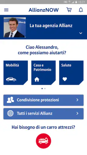 AllianzNOW screenshot