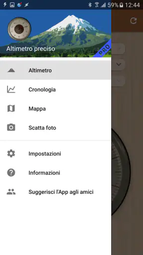 Altimetro preciso screenshot
