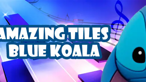 Amazing tiles blue koala screenshot