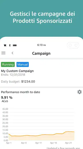 Amazon Venditore screenshot