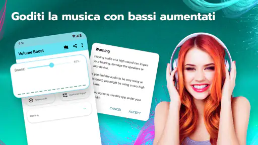 Amplificatore di volume screenshot