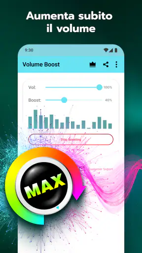 Amplificatore di volume screenshot