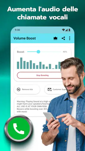 Amplificatore di volume screenshot