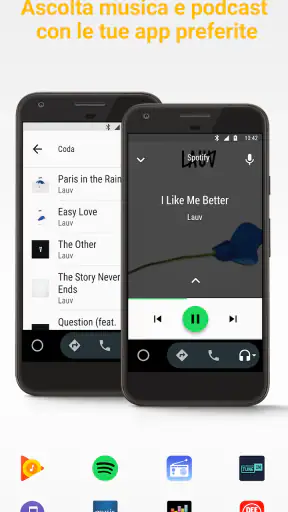 Android Auto screenshot