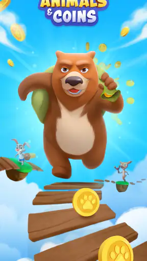 Animals & Coins: Animal Run screenshot
