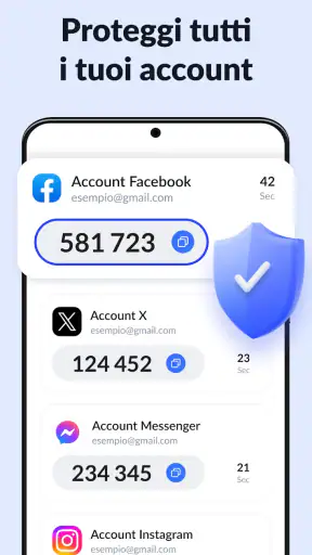 App Autenticatore - SafeAuth screenshot