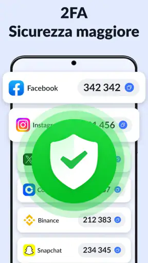App Autenticatore - SafeAuth screenshot