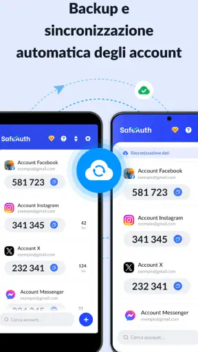 App Autenticatore - SafeAuth screenshot