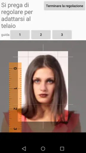 App Fototessera screenshot