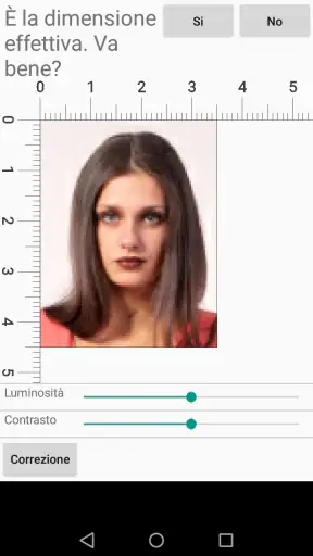 App Fototessera screenshot