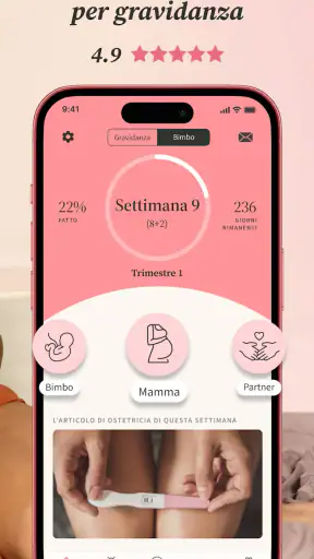 App Gravidanza | Preglife screenshot