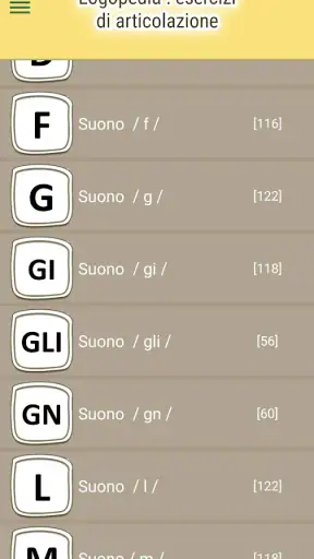 App Logopedia : esercizi [PMQ] screenshot