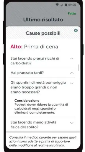 ​App OneTouch Reveal® screenshot