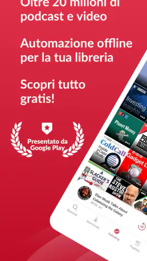 App Podcast offline: Player FM screenshot