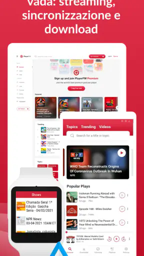 App Podcast offline: Player FM screenshot