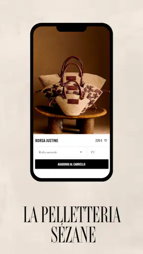 App Sézane Moda e Pelletteria screenshot