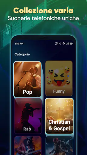 App Suoneria per Android screenshot
