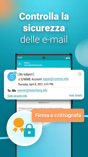 Aqua Mail - Veloce e sicura screenshot