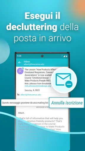 Aqua Mail - Veloce e sicura screenshot
