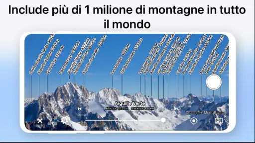 AR AlpineGuide screenshot
