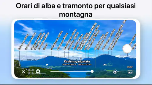 AR AlpineGuide screenshot