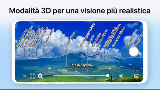 AR AlpineGuide screenshot