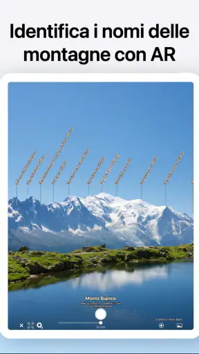 AR AlpineGuide screenshot