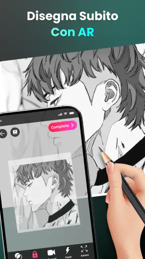 AR Drawing Sketch Paint App screenshot