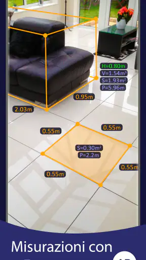 AR Ruler App: Metro Misura screenshot