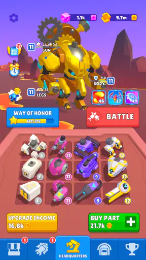 Armored Robots: Mech Battle screenshot