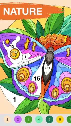 Art Book Paint Color by Number screenshot