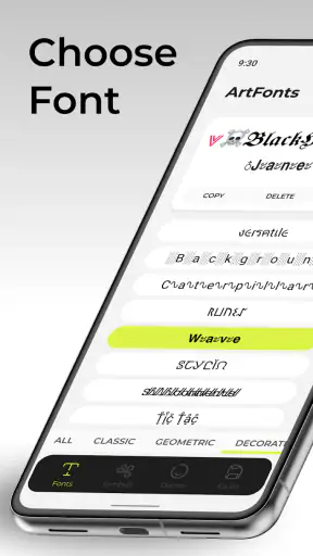 ArtFonts: Testo Elegante screenshot