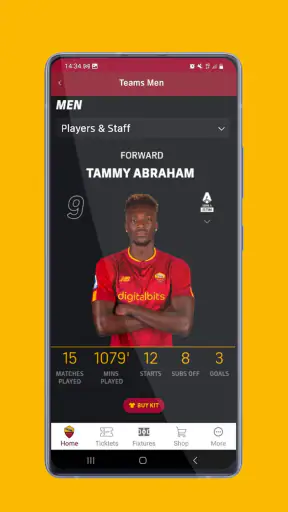 AS Roma Mobile 2.0.0 screenshot