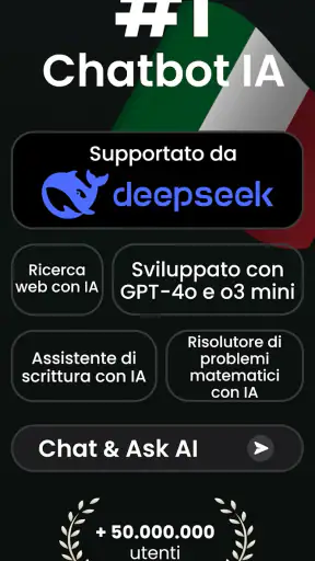 Ask AI - Chatbot IA italiano screenshot