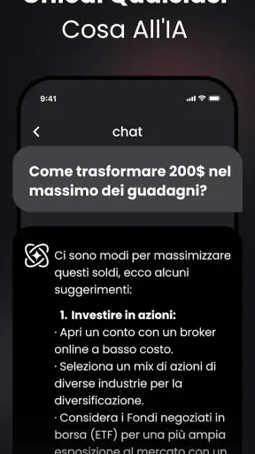 Ask AI - Chatbot IA italiano screenshot