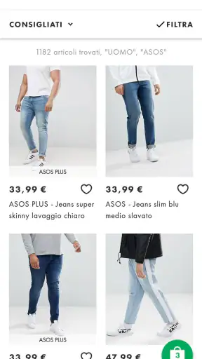 ASOS screenshot
