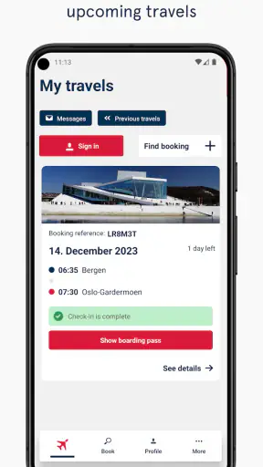 Assist. di viaggio Norwegian screenshot
