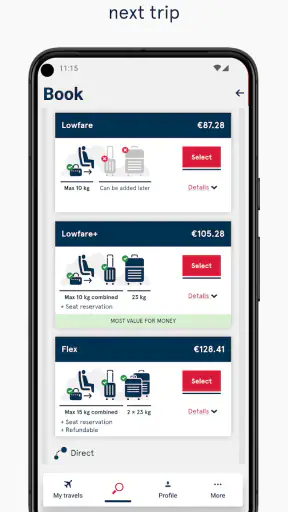 Assist. di viaggio Norwegian screenshot