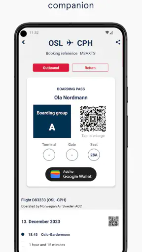 Assist. di viaggio Norwegian screenshot