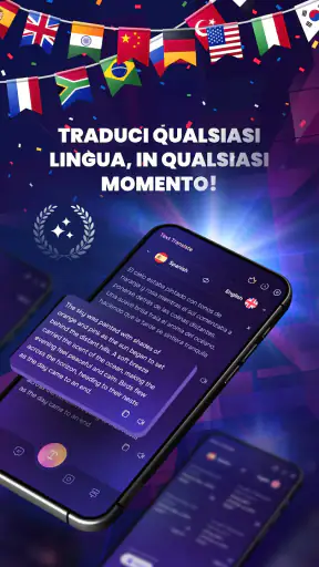 Assistente linguistico screenshot