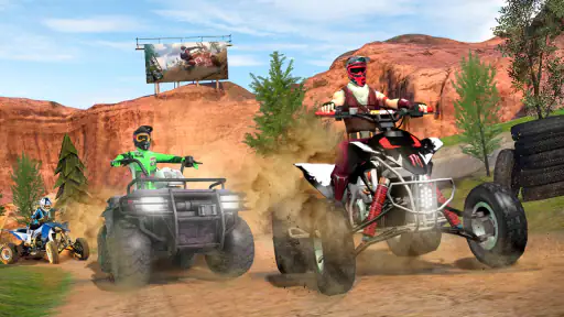 atv quad da corsa fuoristrada screenshot