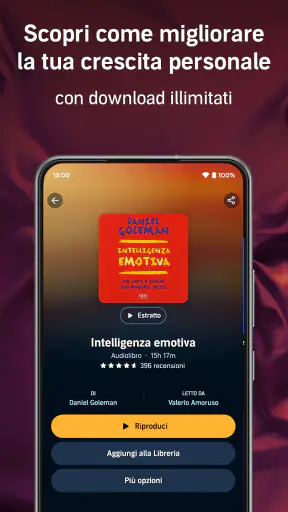 Audible: audiolibri e podcast screenshot