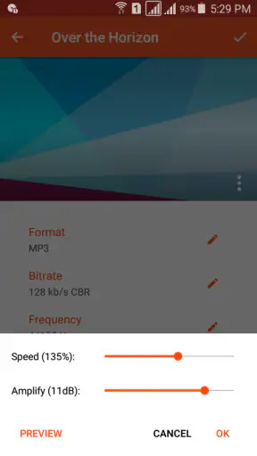 Audio Converter (MP3 AAC OPUS) screenshot