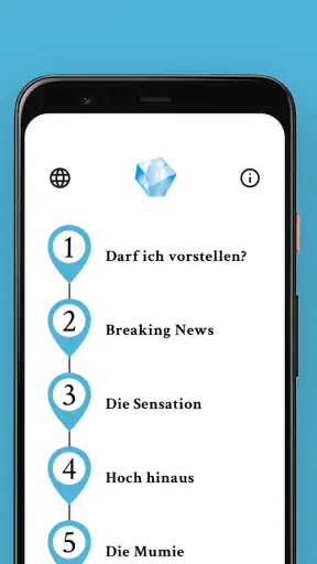 Audioguida multimediale Ötzi screenshot
