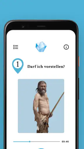 Audioguida multimediale Ötzi screenshot