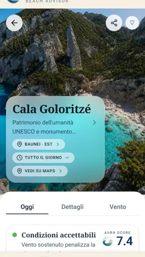 Aura Beach Advisor screenshot