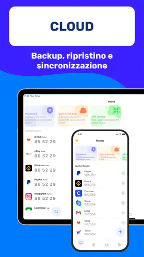 Authenticator screenshot