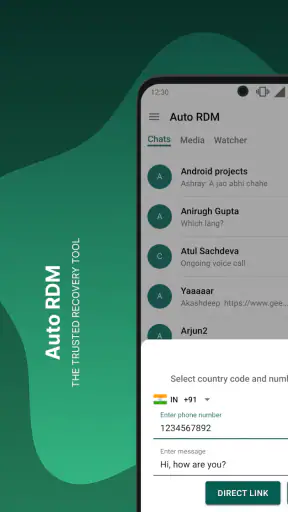 Auto RDM - Recupera i messaggi screenshot