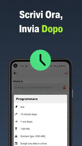 Auto Text: Programma Messaggi screenshot