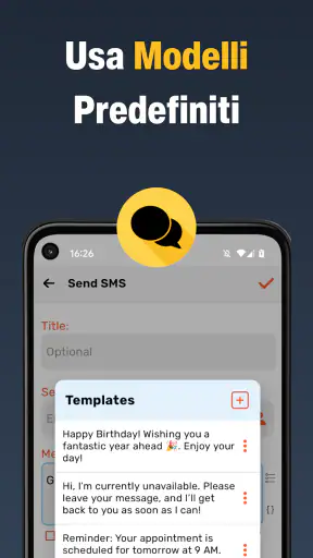 Auto Text: Programma Messaggi screenshot